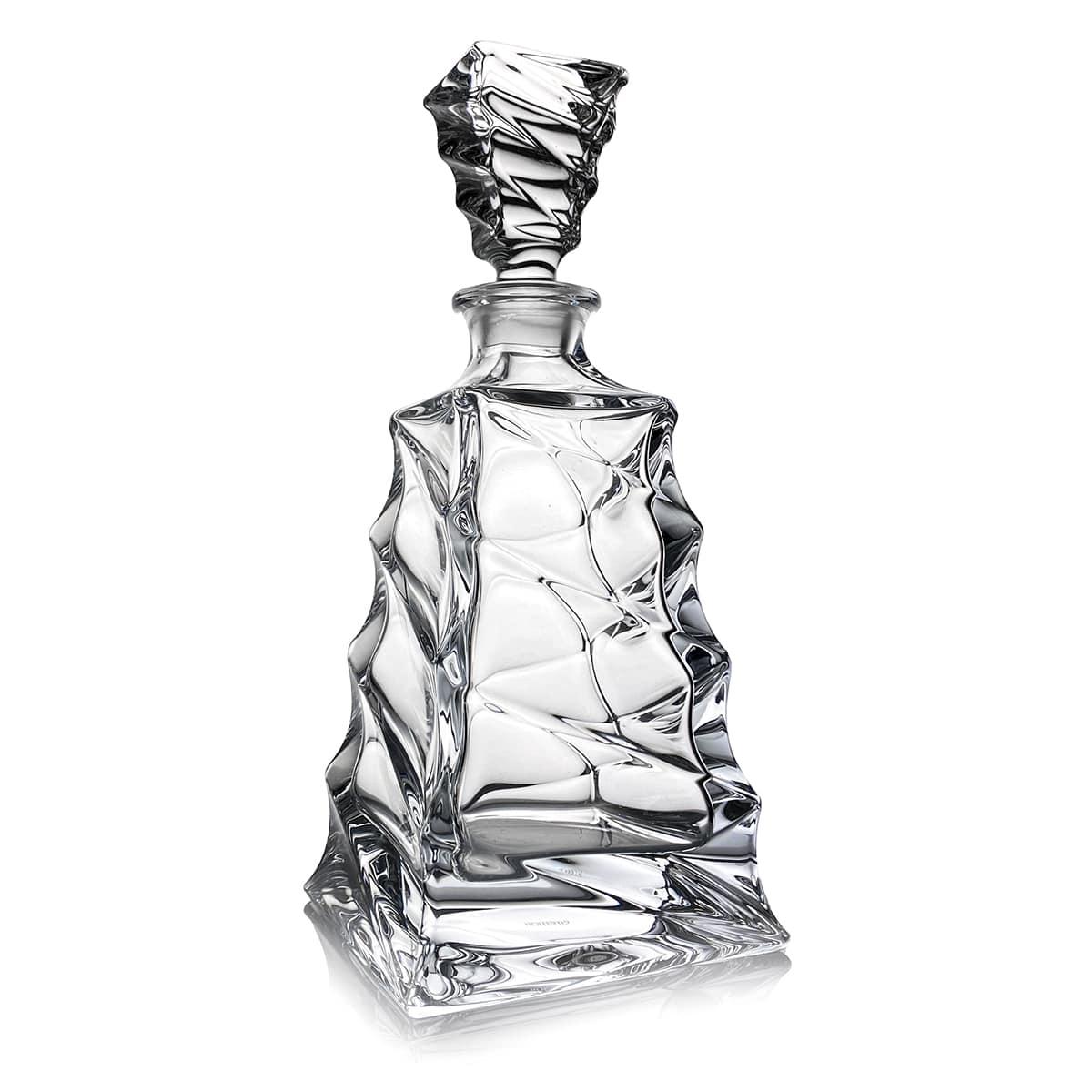 Decantor Casablanca pentru whisky din cristal Bohemia