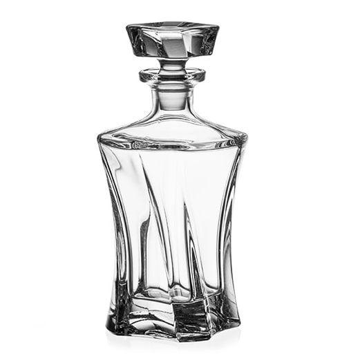 Decantor Cooper pentru whisky din cristal Bohemia